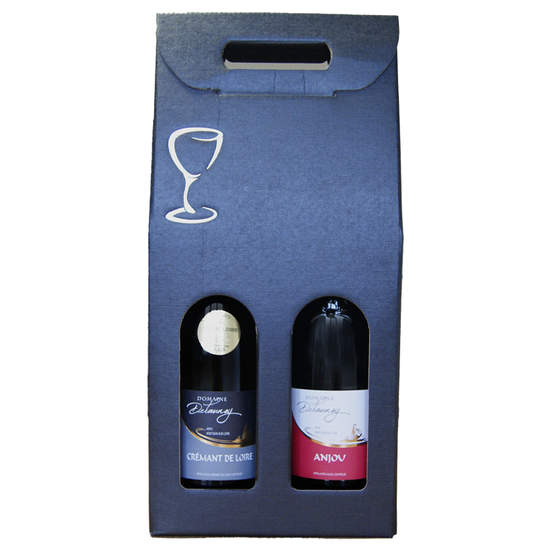 Crémant and Red Anjou suitcase