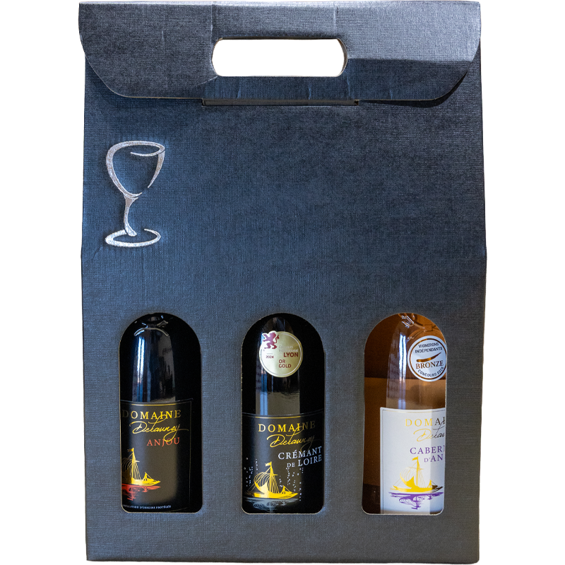 Crémantte Crémant, Anjou Rouge and Cabernet d'Anjou