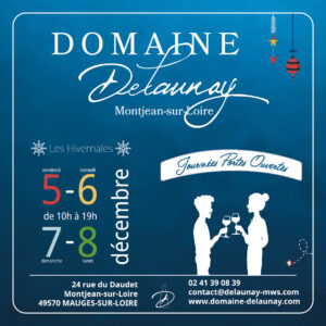 Affiche événement Domaine Delaunay, Les Hivernales, décembre.