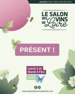Affiche Salon des Vins de Loire 2026 à Angers.